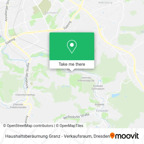 Haushaltsberäumung Granz - Verkaufsraum map