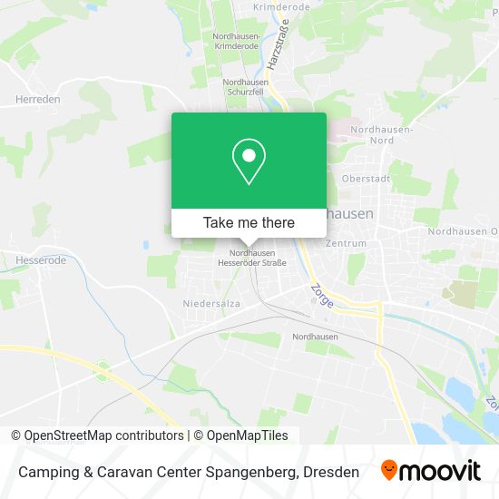 Карта Camping & Caravan Center Spangenberg