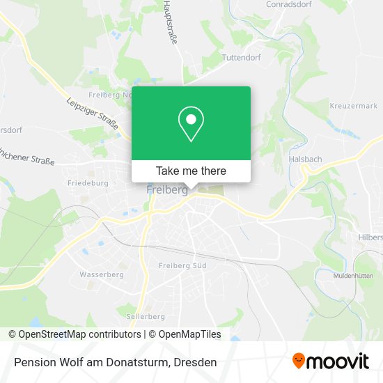 Карта Pension Wolf am Donatsturm