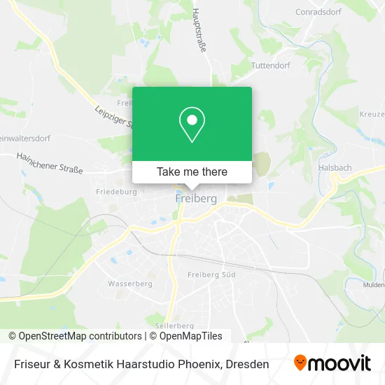 Карта Friseur & Kosmetik Haarstudio Phoenix