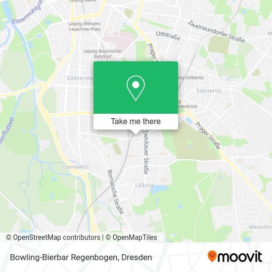 Карта Bowling-Bierbar Regenbogen