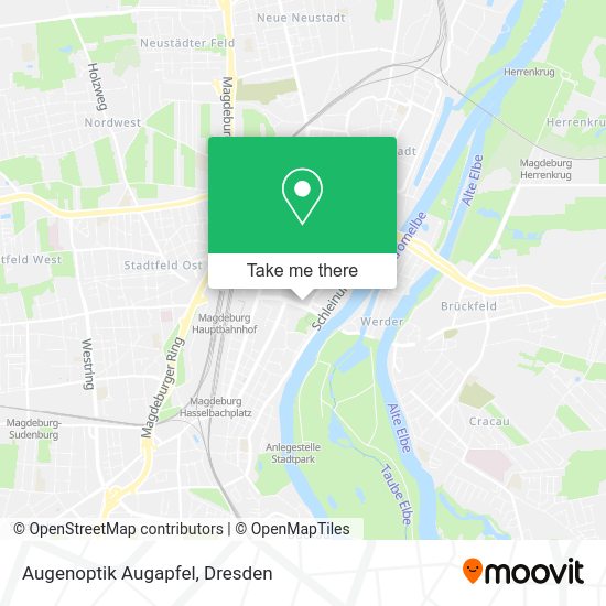 Карта Augenoptik Augapfel