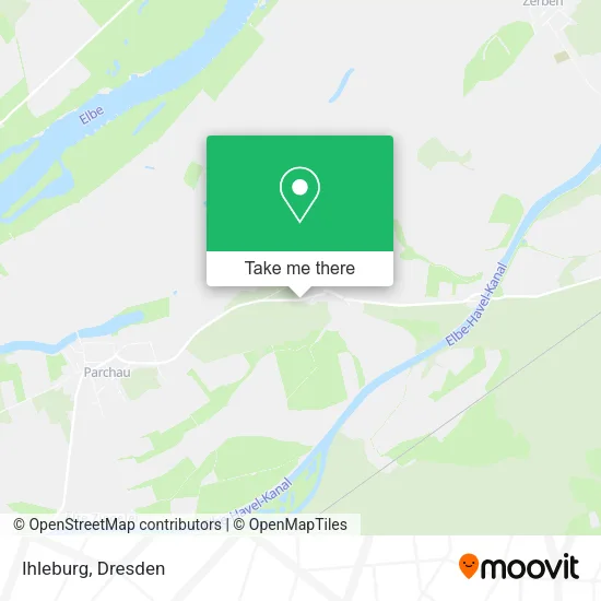Ihleburg map