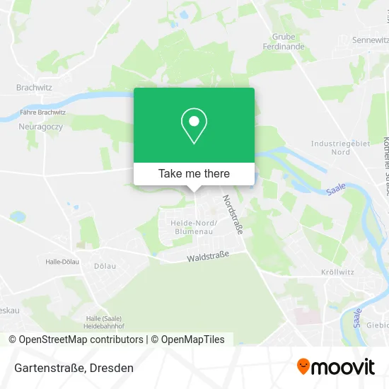 Карта Gartenstraße
