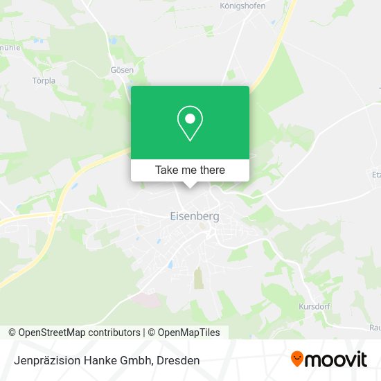 Карта Jenpräzision Hanke Gmbh