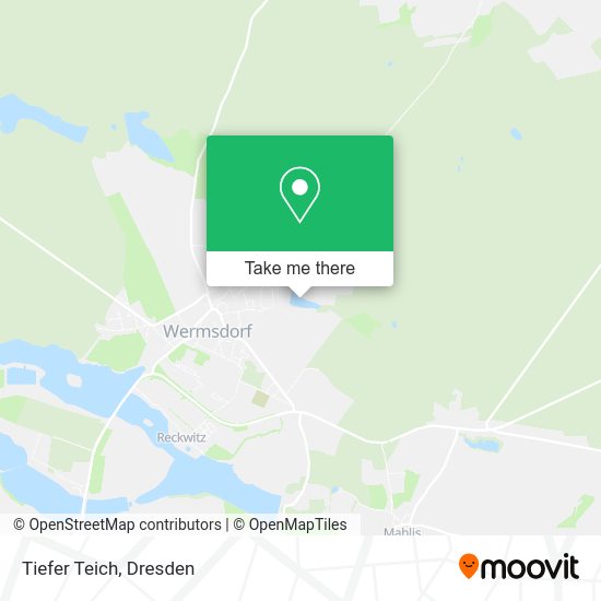 Карта Tiefer Teich
