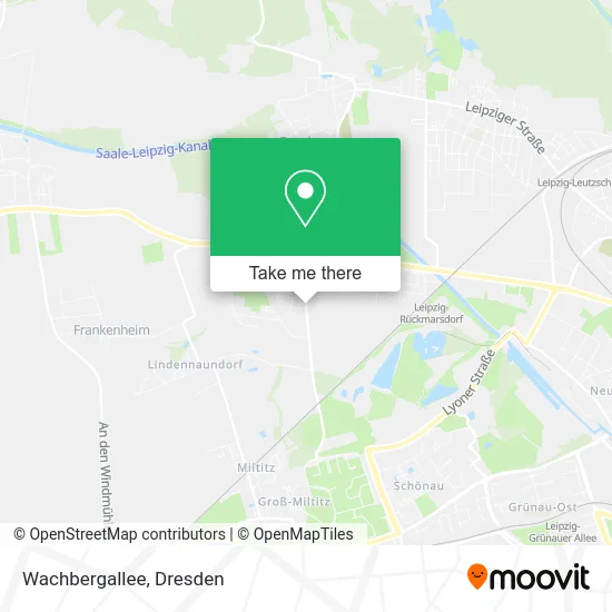 Карта Wachbergallee