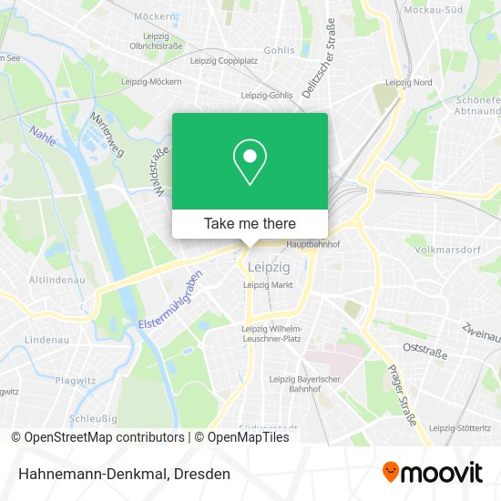 Карта Hahnemann-Denkmal