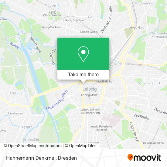 Карта Hahnemann-Denkmal