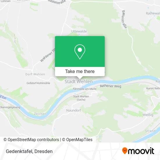 Карта Gedenktafel