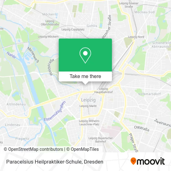 Карта Paracelsius Heilpraktiker-Schule