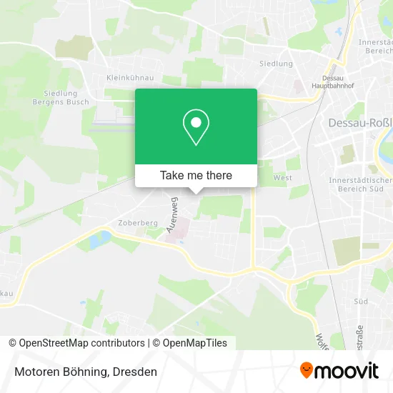 Карта Motoren Böhning