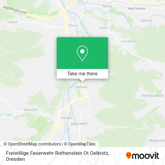 Карта Freiwillige Feuerwehr Rothenstein Ot Oelknitz