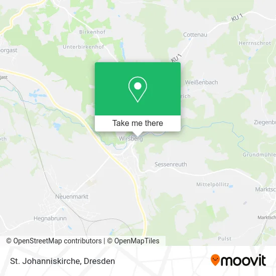 Карта St. Johanniskirche