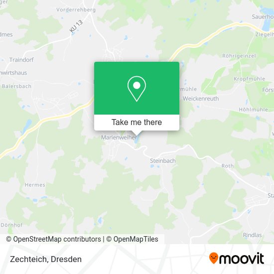 Карта Zechteich