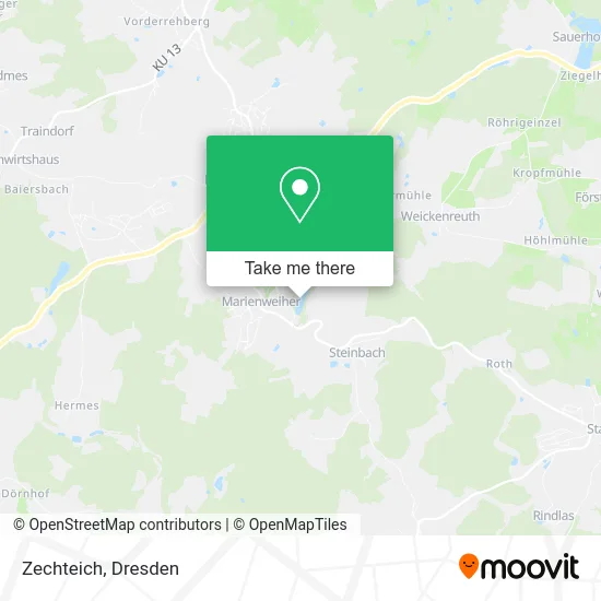 Карта Zechteich