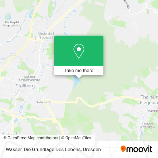 Wasser, Die Grundlage Des Lebens map