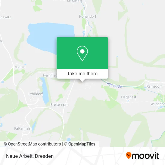 Карта Neue Arbeit