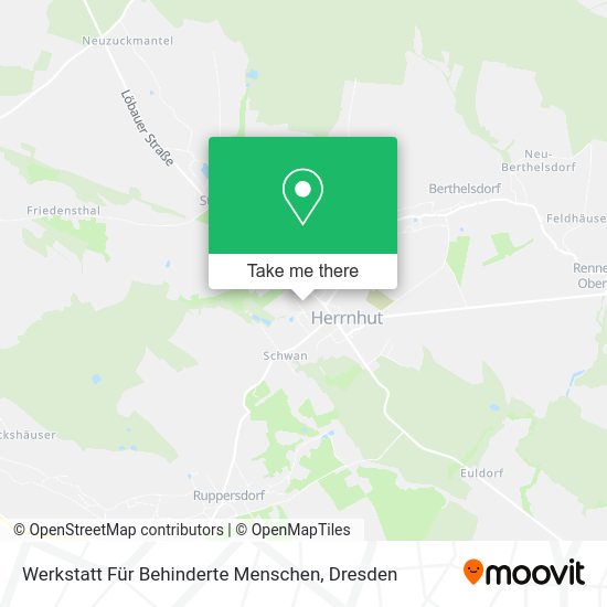 Карта Werkstatt Für Behinderte Menschen