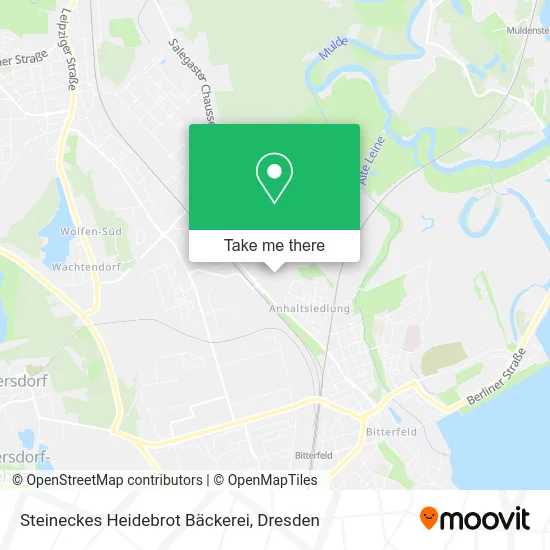 Карта Steineckes Heidebrot Bäckerei