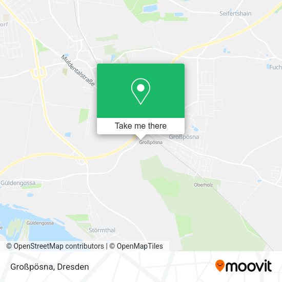 Карта Großpösna