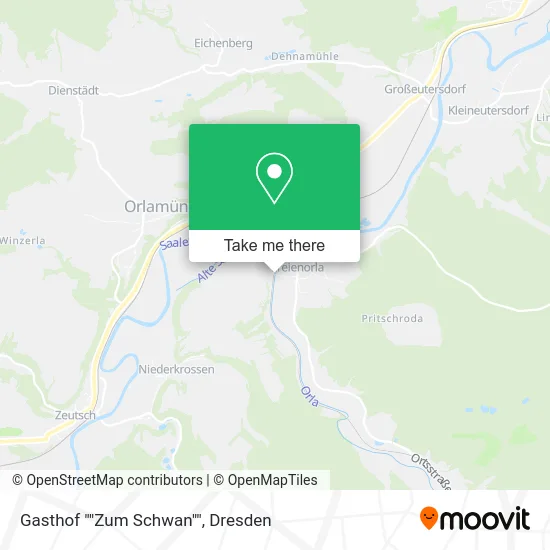 Карта Gasthof ""Zum Schwan""