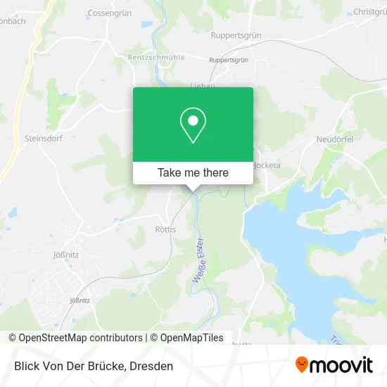 Карта Blick Von Der Brücke