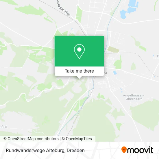 Карта Rundwanderwege Alteburg