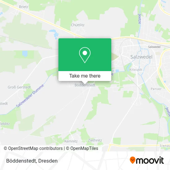 Карта Böddenstedt