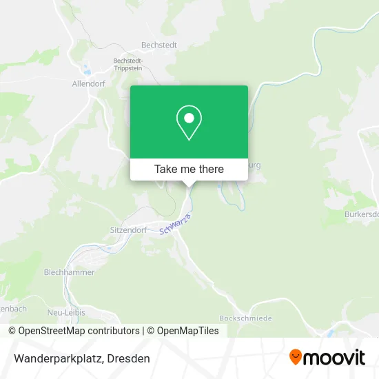 Карта Wanderparkplatz