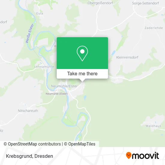 Карта Krebsgrund