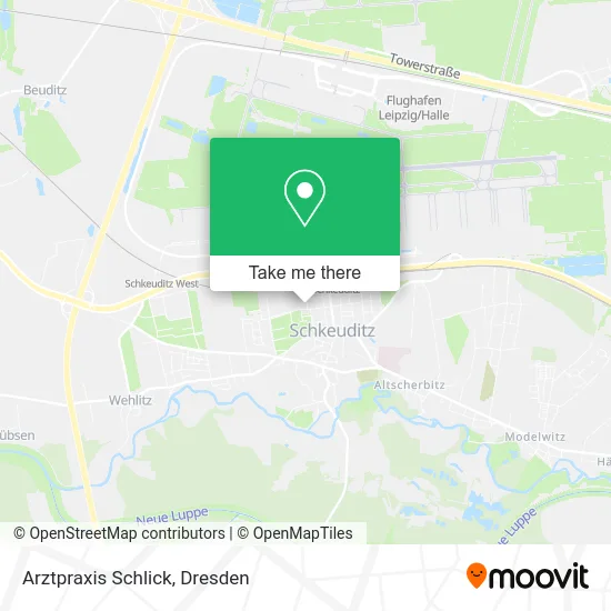 Карта Arztpraxis Schlick