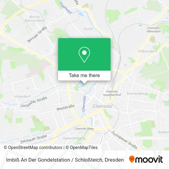 Карта Imbiß An Der Gondelstation / Schloßteich