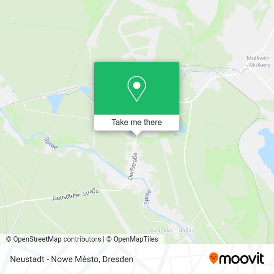 Карта Neustadt - Nowe Město