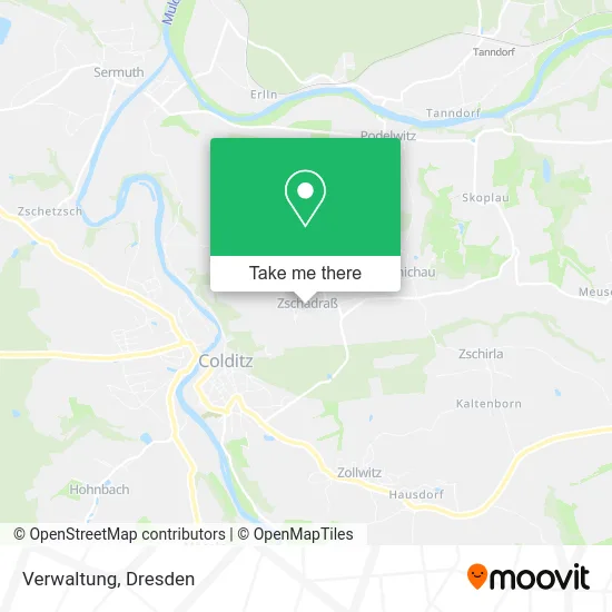 Карта Verwaltung