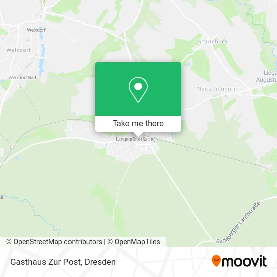 Карта Gasthaus Zur Post