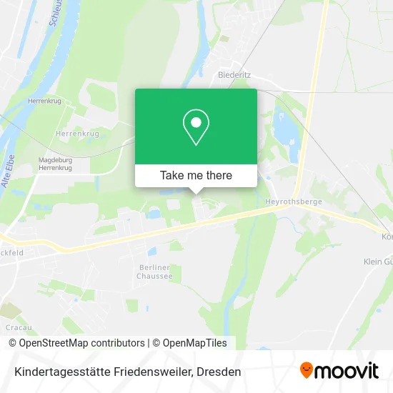 Карта Kindertagesstätte Friedensweiler