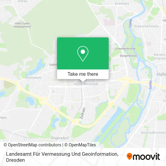 Карта Landesamt Für Vermessung Und Geoinformation