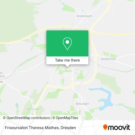 Friseursalon Theresa Mathes map