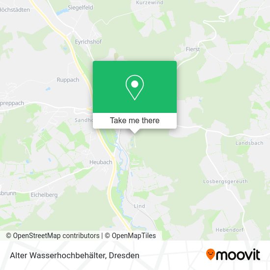 Карта Alter Wasserhochbehälter
