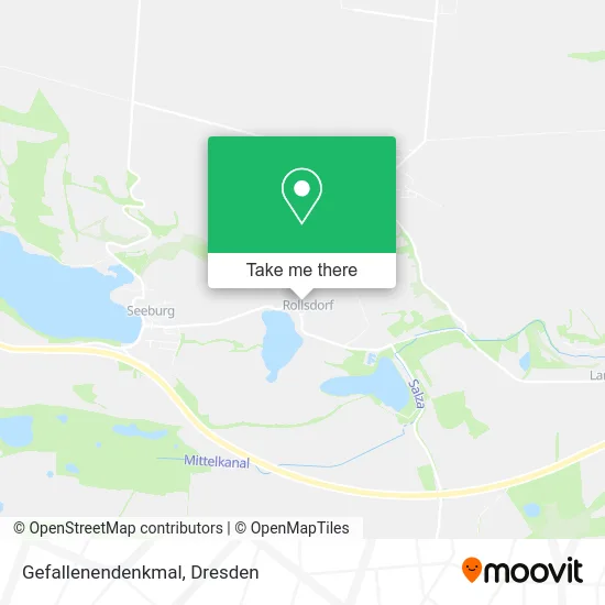 Карта Gefallenendenkmal