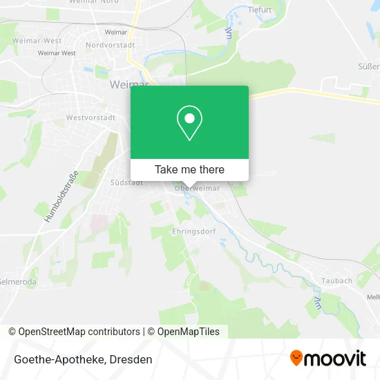 Карта Goethe-Apotheke
