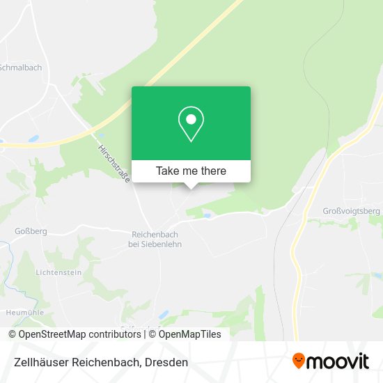Карта Zellhäuser Reichenbach