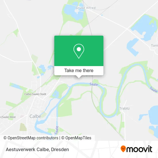 Карта Aestuverwerk Calbe