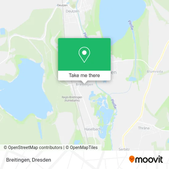 Карта Breitingen