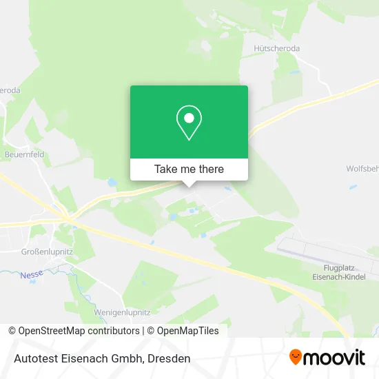 Карта Autotest Eisenach Gmbh