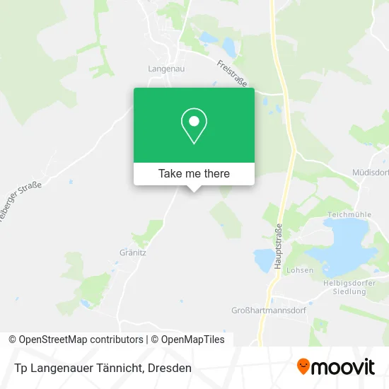 Карта Tp Langenauer Tännicht