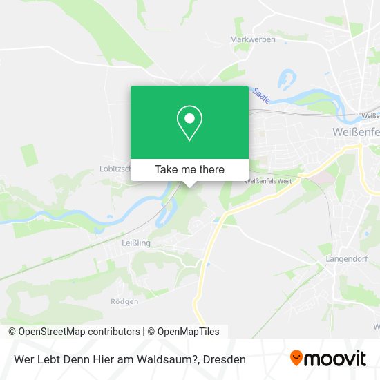 Карта Wer Lebt Denn Hier am Waldsaum?