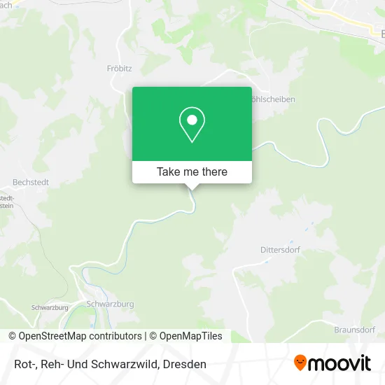 Карта Rot-, Reh- Und Schwarzwild