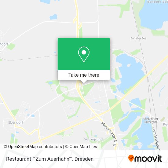 Карта Restaurant ""Zum Auerhahn""